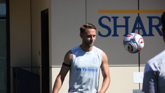 March 20, 2026: San Diego FC forward Marcus Ingvartsen at training ahead of their Western Conference clash against Real Salt Lake.