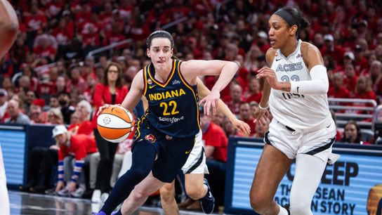 Fever make adjustments, force decider with home win over the Aces taken at Gainbridge Fieldhouse (Las Vegas Aces)