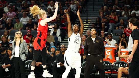 No Fire hazard in Vegas; Aces win secures season sweep of Portland taken at Michelob ULTRA Arena (Las Vegas Aces)