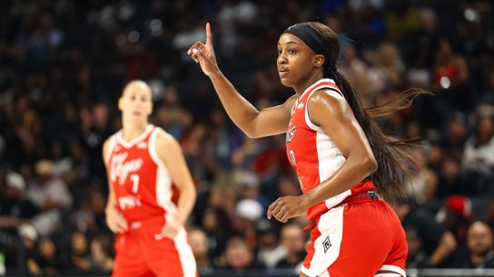 TST Images: Aces defeat Sun, 101-78, in Las Vegas taken at Michelob ULTRA Arena (Las Vegas Aces). Photo by RJ Forbus - The Sporting Tribune