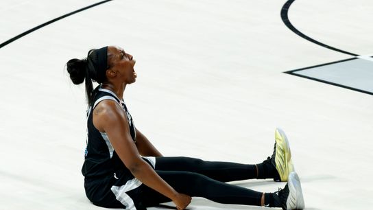 Aces Big 3 reigns supreme in win-or-go-home first round victory over the Fever taken at Michelob ULTRA Arena (Las Vegas Aces)