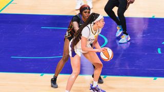 Sparks play Sun in second game of back-to-back taken at PeoplesBank Arena (Los Angeles Sparks). Photo by John Panganiban-The Sporting Tribune